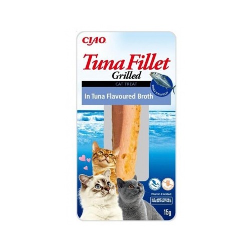 Pamlsok Inaba Churu Grilled cat Tuniak v tuniakovom vývare 1 ks 15 g